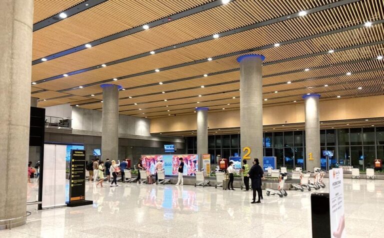 綺麗で快適な新ターミナル、マクタン・セブ国際空港